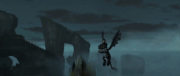 Drago's Bewilderbeast is distracted by the Riders.gif