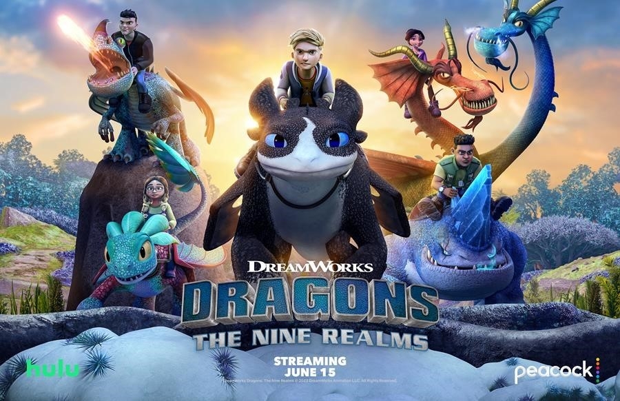 THE FIRST SEASON OF DRAGONS: THE NINE REALMS IS AVAILABLE ON HULU AND  PEACOCKS! - Mikros Animation