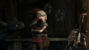 Hiccup and Astrid Hugging Blindsided 2