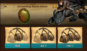 Screaming Death Island (Hideous Zippleback)