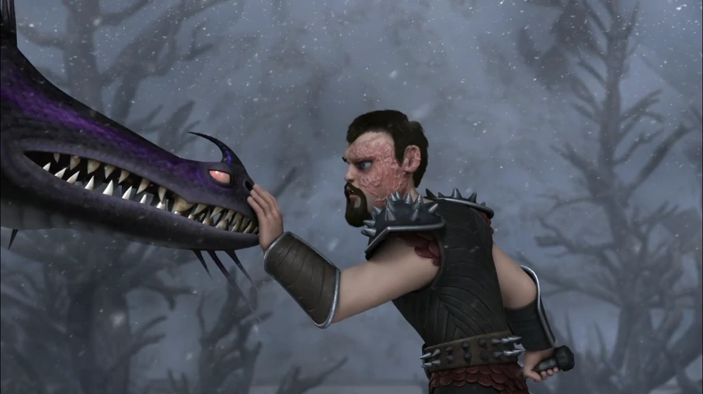 Figurine Spin Master Skrill Et Dagur - Dragons (Comment Dresser Votre Dragon)