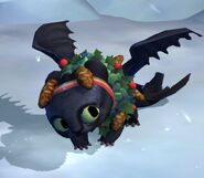 Snoggletog Toothless as a hatchling