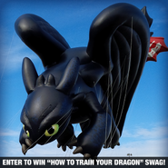 Large Toothless Ballon 3