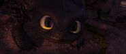 Toothless at the start of the second trailer
