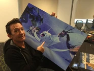 David's favorite dragon is the Snow Wraith