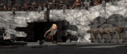 Hookfang catches Hiccup.gif