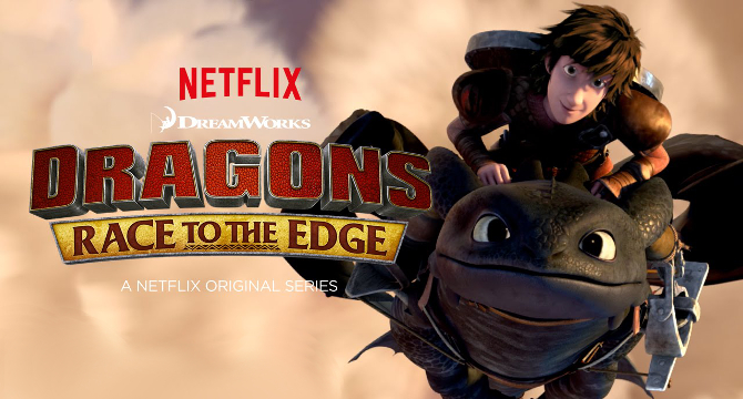 Dragon Race to the Edge - How To Train Your Dragon 3 The Hidden World Only  in Theaters at March