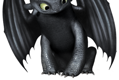 Baby Toothless The Dragon in Egg, Easter Egg, How to Train Your Dragon, Night Fury - How to Train Your Dragon Toothless - T-Shirt - Black - S - adult