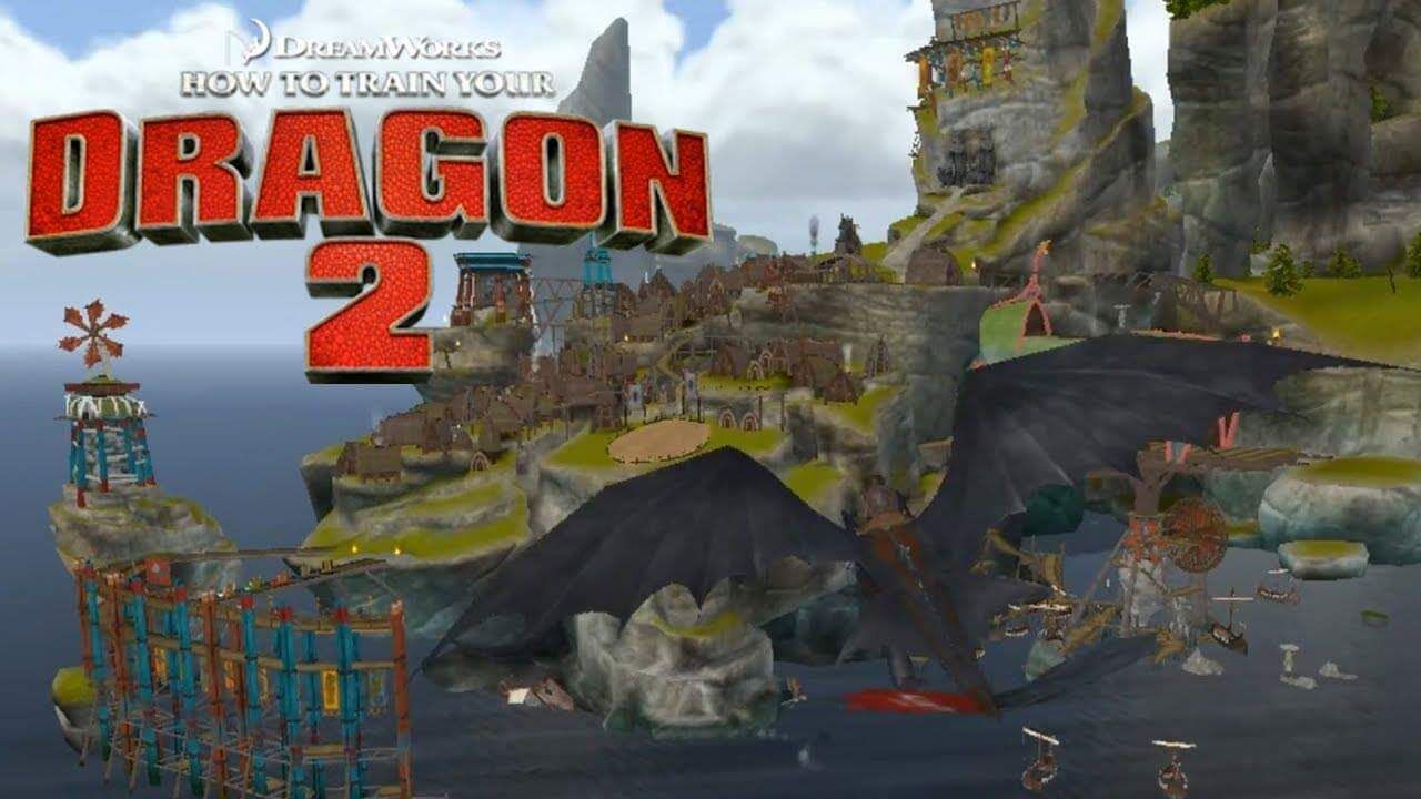 how to train your dragon 2 game logo