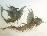 Unnamed Ice dragon concept art