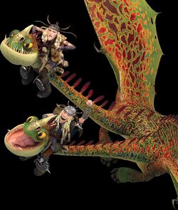 how to train your dragon barf and belch