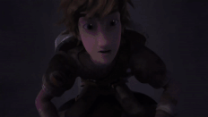 Hiccup and Toothless followes by Death Song.gif