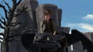 ROB - Toothless grumbles as he respond