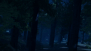Toothless moves easily in the forest.gif