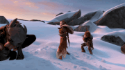Valka cuddling Toothless.gif