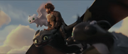 Hiccup, Nuffink Toothless, and Nightlights