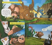 Encountering a Typhoomerang on the island.