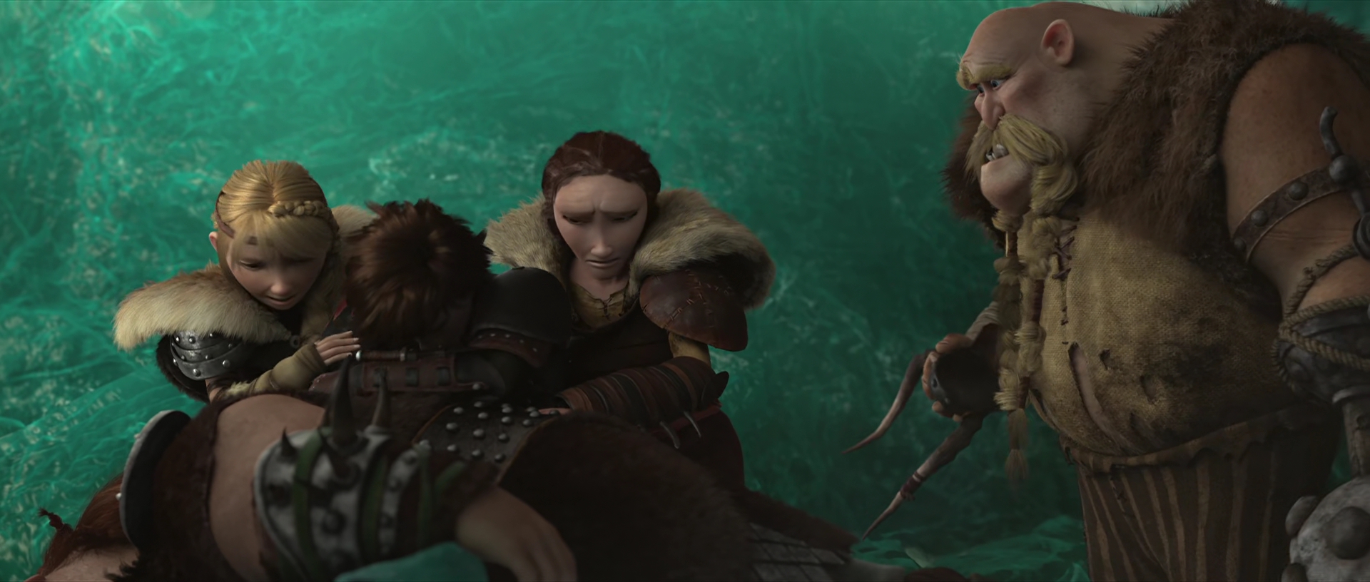 httyd hiccup and stoick father and son moments