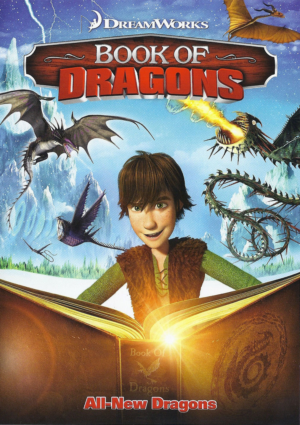 how to train your dragon dragon book scene