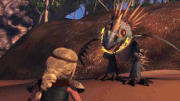 Like most other dragons, Nadders also have a pressure point on the neck, which disables the dragon