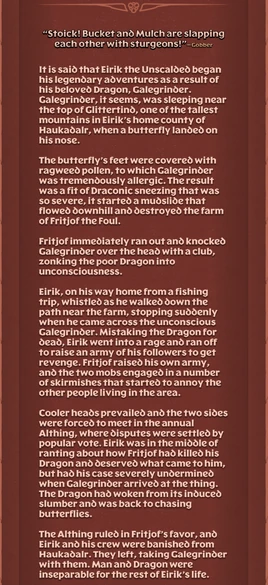 TU-Eirik the Unscalded Mention