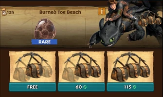 Burned Toe Beach ROB