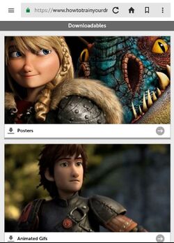 How to Train Your Dragon, Official Site