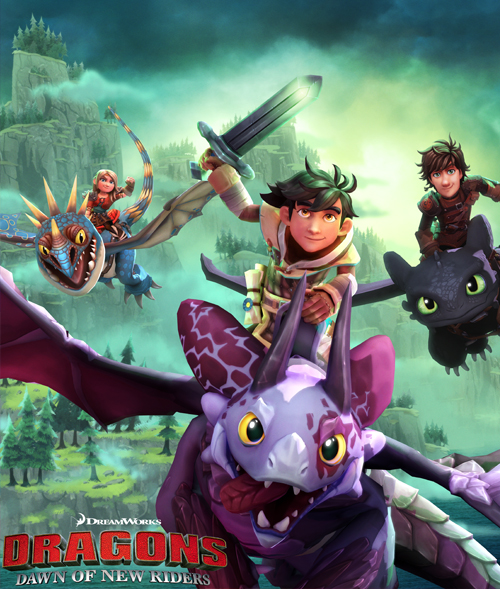 DreamWorks Dragons Dawn of New Riders