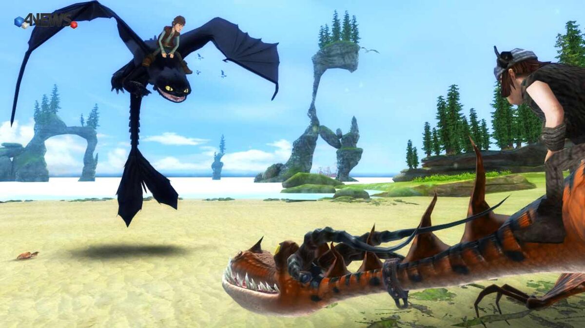 Jogando Dragons of the Edge! - HTTYD Game 