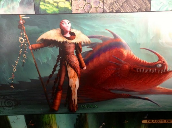 how to train your dragon 2 valka and cloudjumper