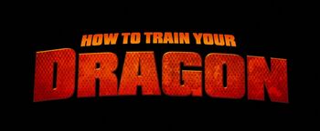 How to Train Your Dragon title card