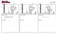 Early Version Rescue Riders Storyboard 31