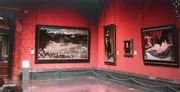 Cacería de jabalíes en el Hoyo en la National Gallery junto a La Venus del Espejo, entre otros