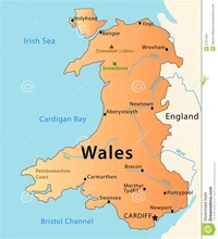 Walesmap 