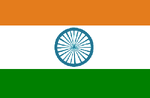 Flagge Indien