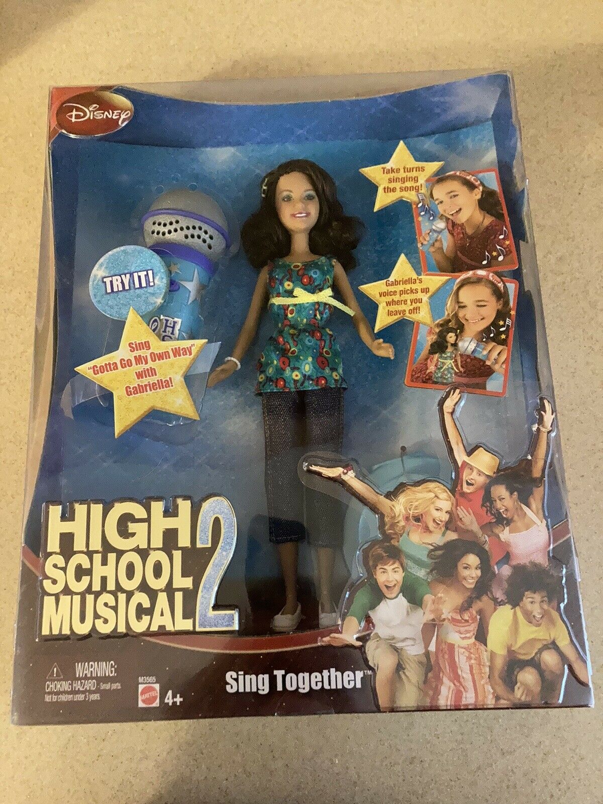 Sing Together High School Musical 2 Doll Gabriella High School Musical Wiki Fandom