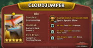 Cloudjumper's Stats in DTU 