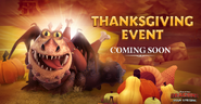 TU-Thanksgiving Event Ad