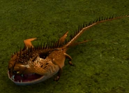 Малыш Громобоя при низком уровне счастья