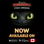 Titan Uprising CA release