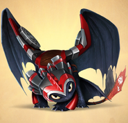 Toothless Battle Armor - costume