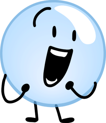 BFB BFDI Fanny and Bubble Full Background | Sticker