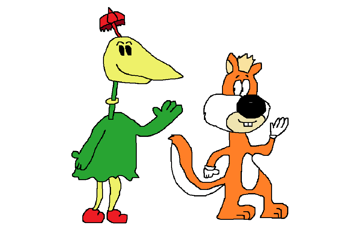 Yoyo Dodo and Screwy Squirrel (aka Screwball Squirrel) (DeviantArt stuff) |  Hub Ideas Wiki | Fandom