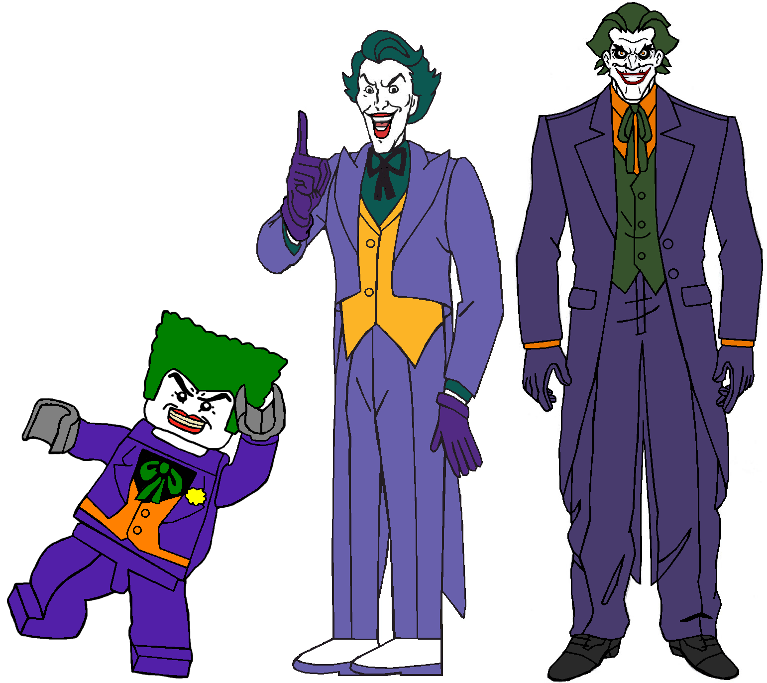 Joker (LEGO Batman Video Game), Joker (Under the Red Hood), and Joker  (Super Powers Team) | Hub Ideas Wiki | Fandom