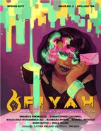 Cover for Fiyah #2, Spring 2017 (Fiyah Literary Magazine)