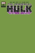 #25 Green Blank Variant Cover