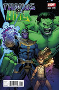 Thanos vs- hulk vol 1 1 lim variant