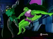 She-Hulk lands a strong hit onto Dr. Doom