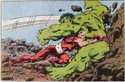 Doc Samson fighting Hulk
