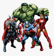 94-947203 transparent-vector-clipart-hulk-captain-america-iron-man